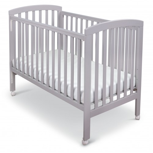 grey baby cot