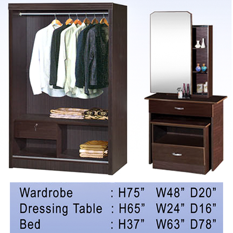 Darwin Queen Size Bedroom Set Wenge Furnituredirect Com My