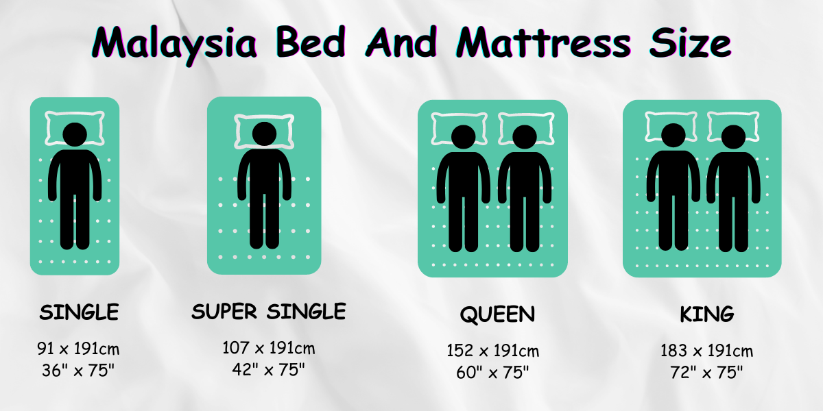 single mattress size in cm singapore