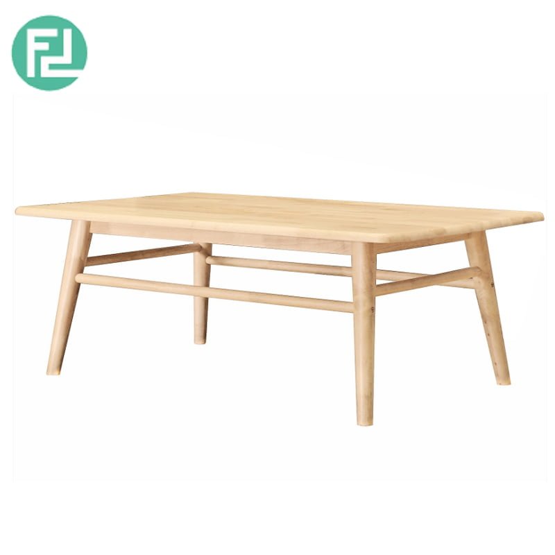 Rood 120cm Rubberwood Coffee Table, Rubberwood Square Coffee Table