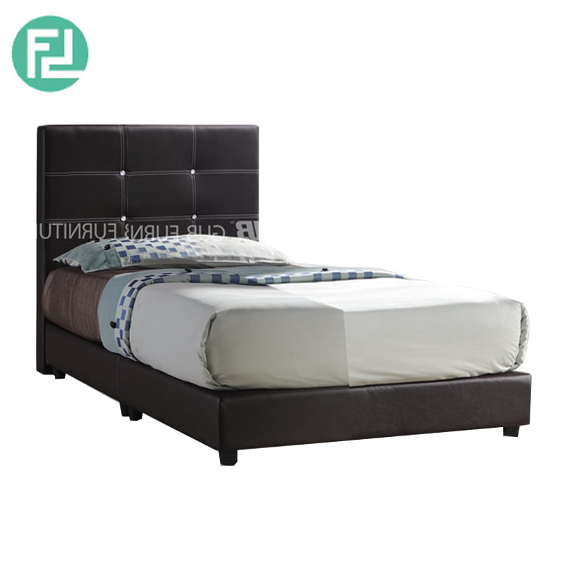 3 5 Pu Divan Bed, Super Single Bed Frame Size