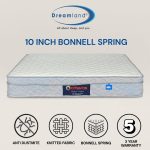 Dreamland 10″ Cosmos Eurotop Comfort Bonnel Spring Mattress-4 Sizes