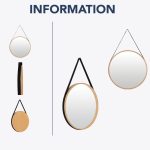 LAMAR 3 Pieces 120cm Dressing Table Set-Oak - Image 13