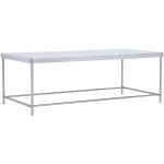 CAMEO 120cm Mirror Top Coffee Table-Silver - Image 3