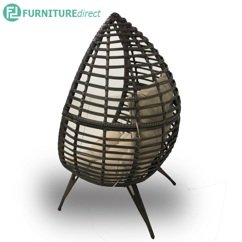 Designer wicker egg chair - FurnitureDirect.com.my