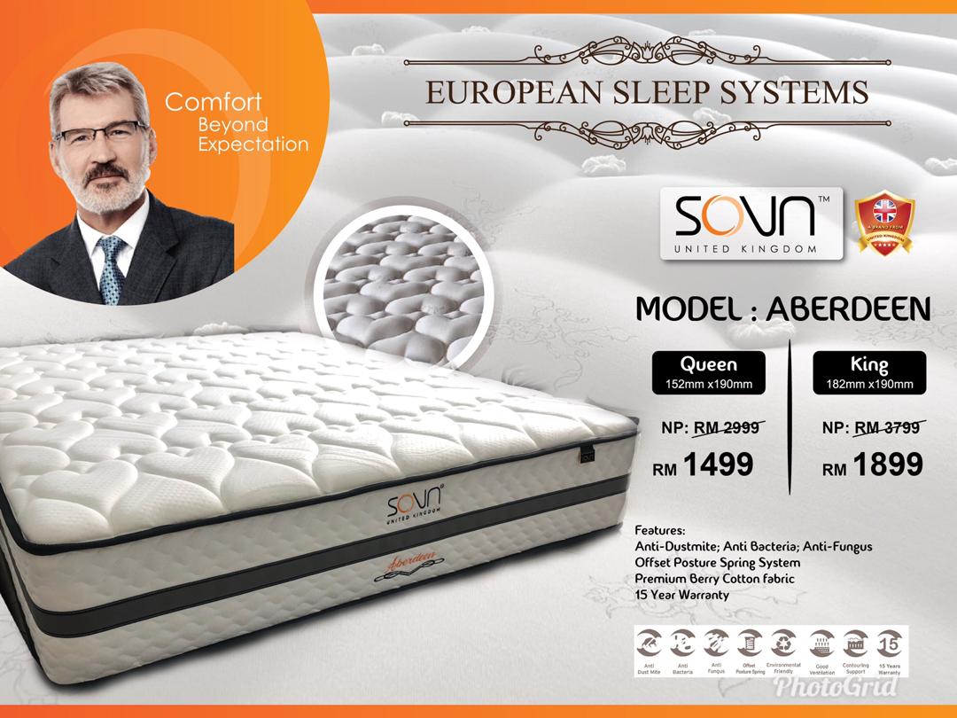 Sovn Aberdeen Spring Mattress Furnituredirect Com My