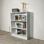 BILLY 3 Tier Bookcase-White - Image 3