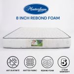 Masterfoam SLEEP ZEE 8" Rebond Foam Mattress-Queen