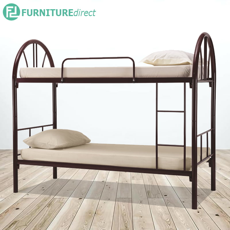 Matson Heavy Duty Metal Bunk Bed, Custom Metal Bunk Beds With Mattresses