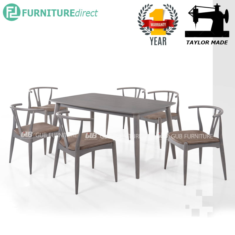 Custom Made Mizzo 6 Seater Rectangular, Custom Wooden Dining Room Tables Philippines