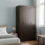 ALISHA 3 Door Wardrobe-Wenge - Image 2
