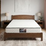 THOMAS Queen Size Wooden Bed Frame-Walnut