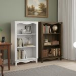 NALIS 3 Tier Bookshelf-White - Image 2