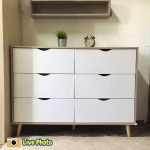 ORICIA 6 Drawers Chest-Oak - Image 5