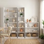 BILLY Narrow 6 Tier Bookcase-White - Image 2