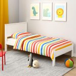 BRANDI Solid Wood Single Size Bed Frame-White - Image 2
