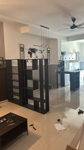 Click to view full screen BILLY 6 Tier Bookcase-Wenge photo review