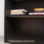 [CLEARANCE] BILLY 3 Tier Bookcase-Wenge - Image 8