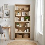 BILLY 6 Tier Bookcase-Oak
