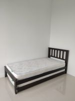 HADLEY Solid Wood Single Zize Pull Out Bed Frame - Image 7