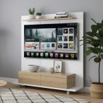 ARNOLD 160cm TV Wall System-White