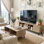 EDMOND 120cm Coffee Table-Oak - Image 3