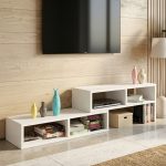 FLEXIA Extendable TV Cabinet-White - Image 3
