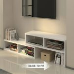 FLEXIA Extendable TV Cabinet-White - Image 6