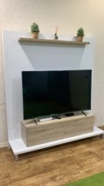 ARNOLD 160cm TV Wall System-White - Image 4