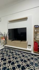 ARNOLD 160cm TV Wall System-White - Image 5