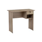 ECO 90CM Writing Desk With Key Lock-Sonoma Oak - Image 7
