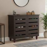 BONTON 2 Door Shoe Cabinet-Wenge