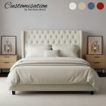 [Taylor Made] CB001 Wing Back Divan Bed Frame-4 Sizes