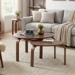 SANDRA Nesting Coffee Table Set-Cocoa