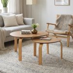 SANDRA Nesting Coffee Table Set-Natural