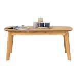 HIACE Solid Wood Coffee Table-Natural - Image 4