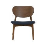 ALETA Solid Wood Lounge Chair-Cocoa - Image 5