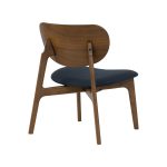 ALETA Solid Wood Lounge Chair-Cocoa - Image 4