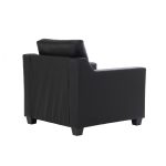 BALENO 1 Seater PU Sofa-Espresso - Image 7