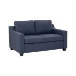 BALENO 2 Seater Fabric Sofa-Blue - Image 2