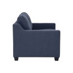 BALENO 2 Seater Fabric Sofa-Blue - Image 8