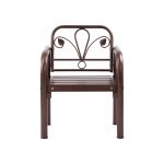 DATSUN 1 Seater Outdoor Metal Bench-Copper - Image 3