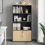 GASTAN Full Melamine Filling Cabinet With Key Lock-3 Colors - Image 3