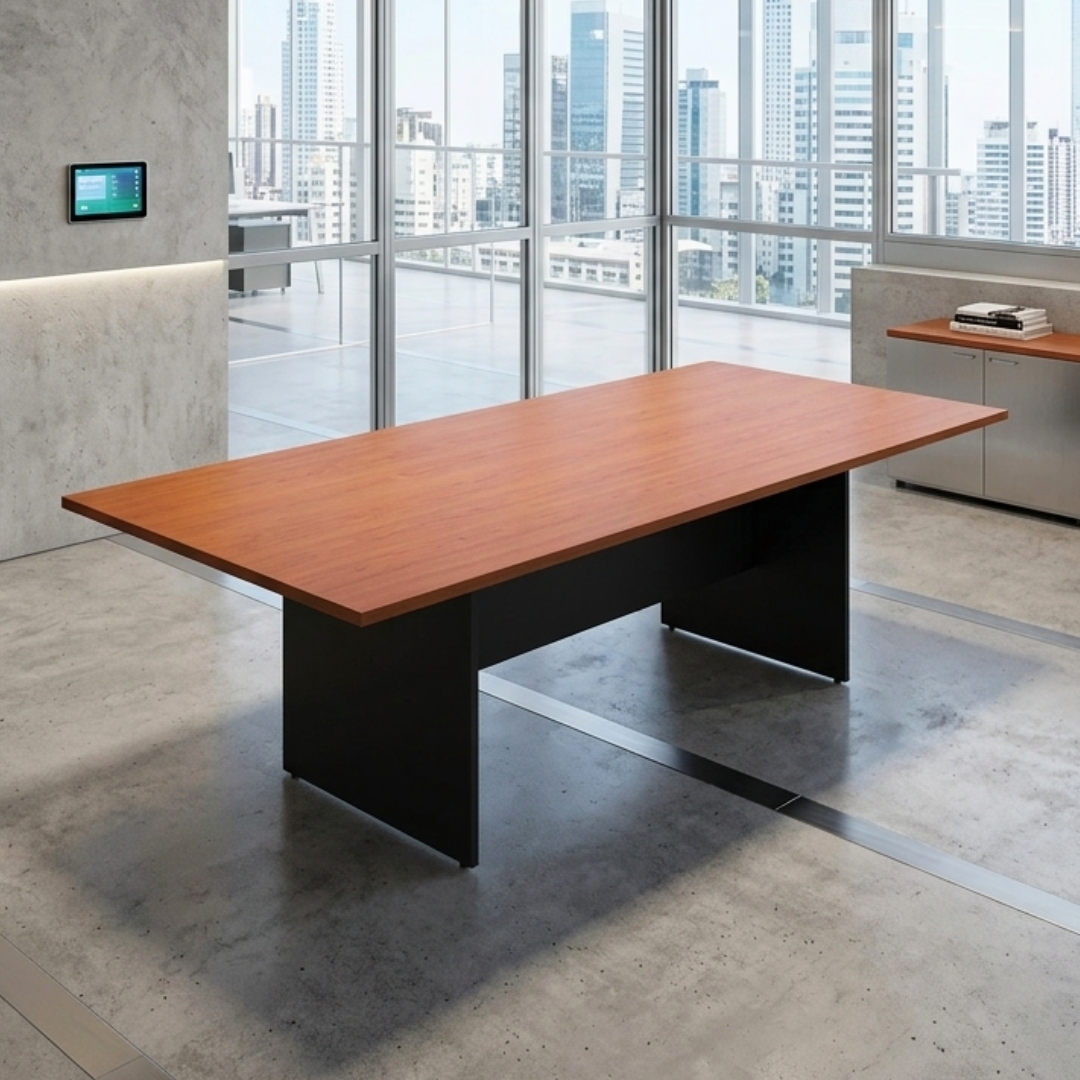 GV 24 TABLE-3 GV24 240cm Melamine Top Conference Table-3 Colors - Image 1