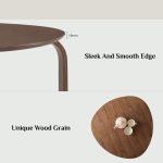 SANDRA Nesting Coffee Table Set-Cocoa - Image 2