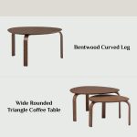 SANDRA Nesting Coffee Table Set-Cocoa - Image 9