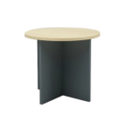 GR90 3 Feet Melamine Round Conference Table-3 Colors - Image 3