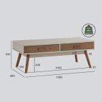 [Package] BAILEY 150cm 2 In 1 Living Set-Taupe Grey - Image 9