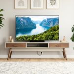 BAILEY 150cm TV Cabinet-Taupe Grey