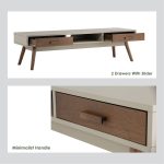BAILEY 150cm TV Cabinet-Taupe Grey - Image 7